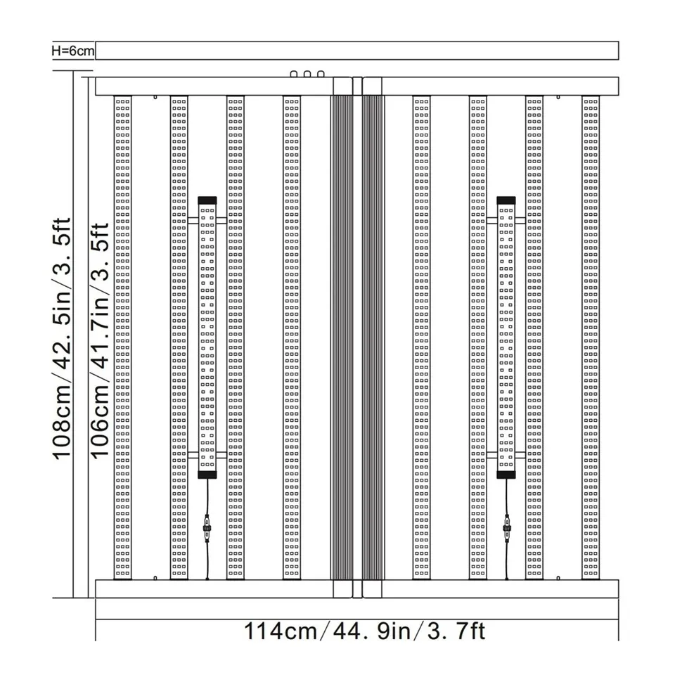 uv led grow light bar 5(001)